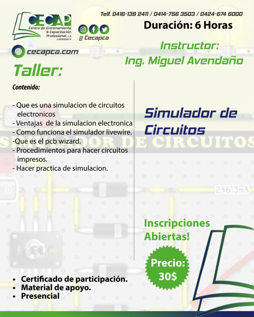 Taller: Simulador de Circuitos